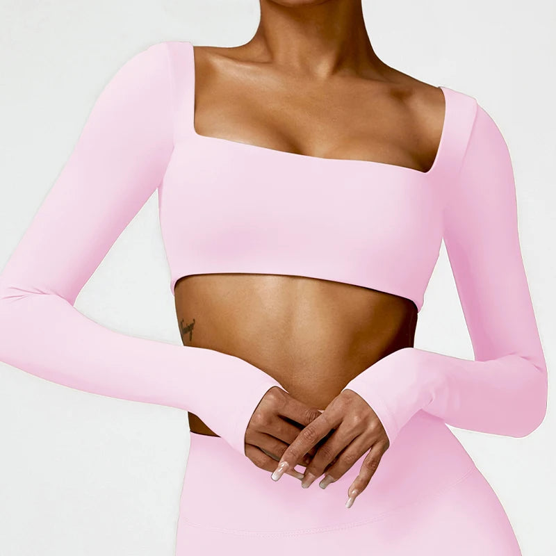 AuraForm Long Sleeve Sculpt Top