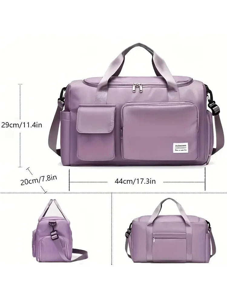Violet Power Duffle