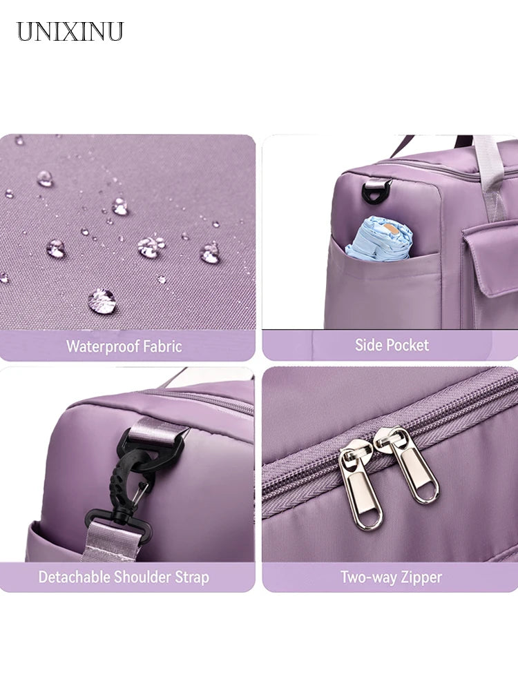 Violet Power Duffle