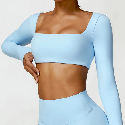 AuraForm Long Sleeve Sculpt Top